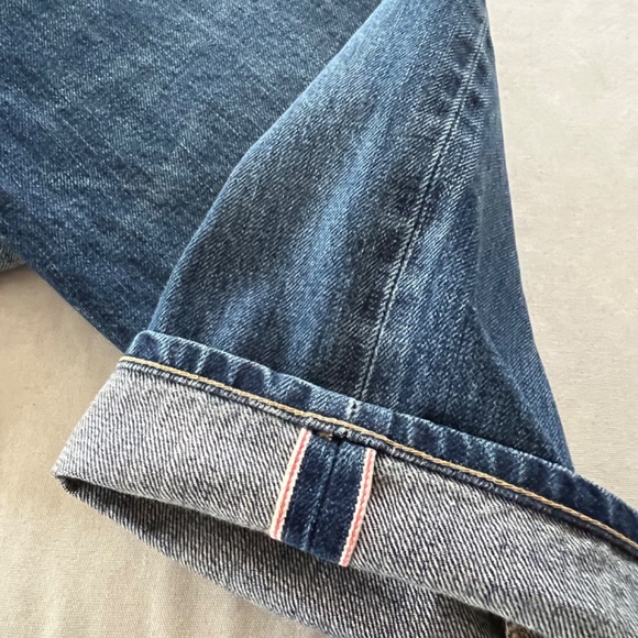 HEY GANG The Loose Crop Selvedge Jean Made in USA - 31 - Picture 10 of 14